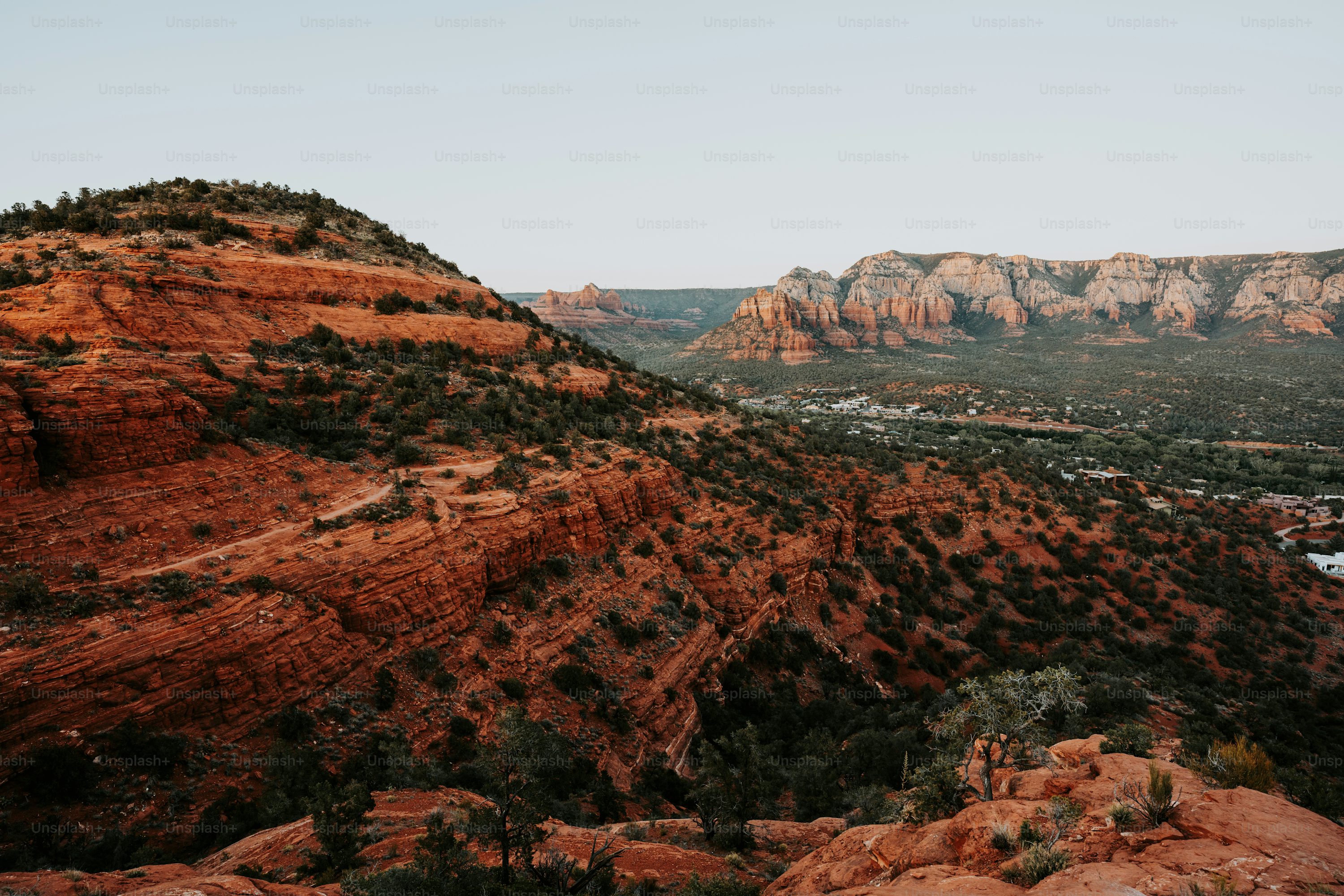 Schnebly Hill Sedona Panorama