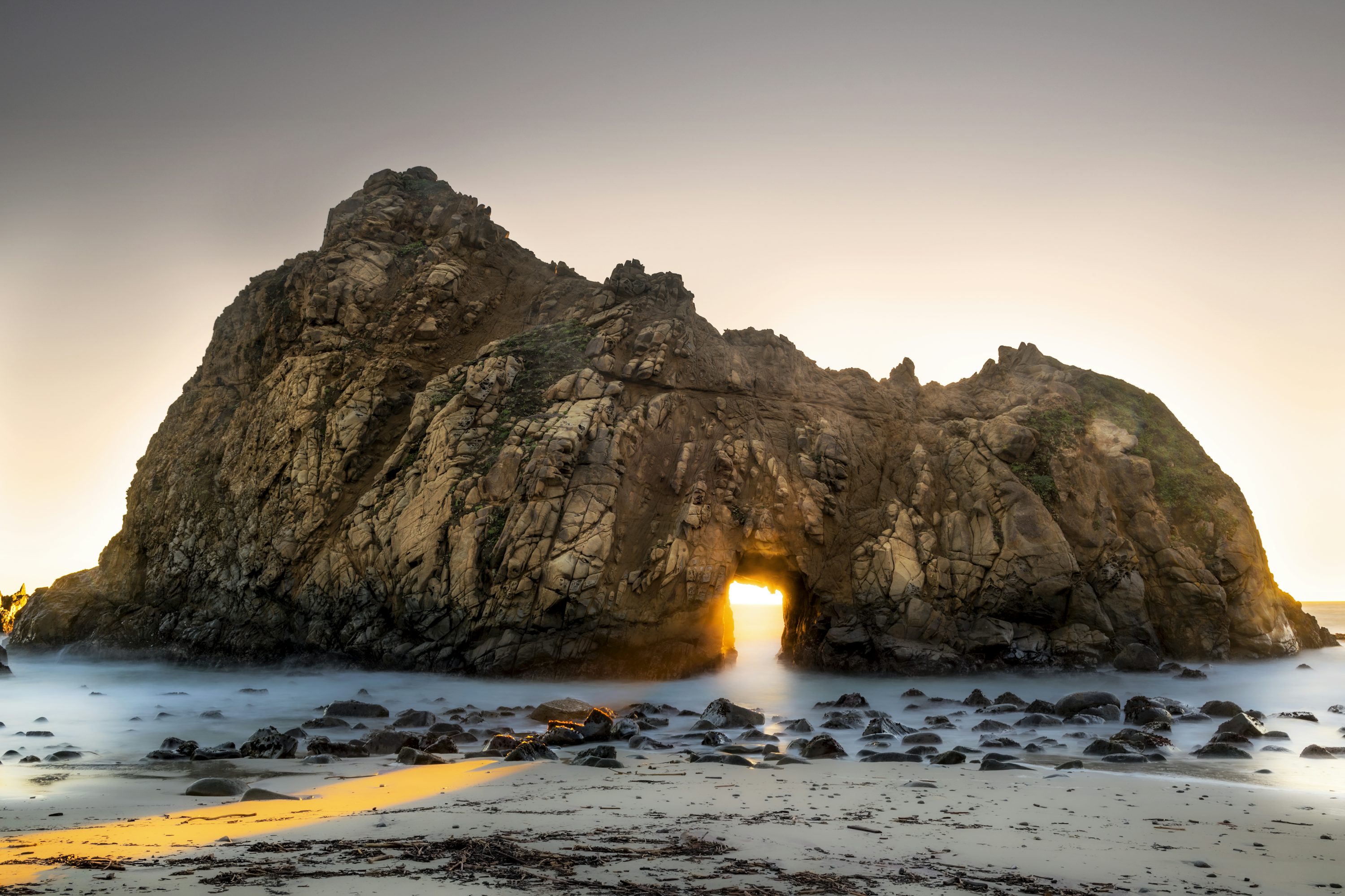 Pfeiffer Beach Keyhole Rock