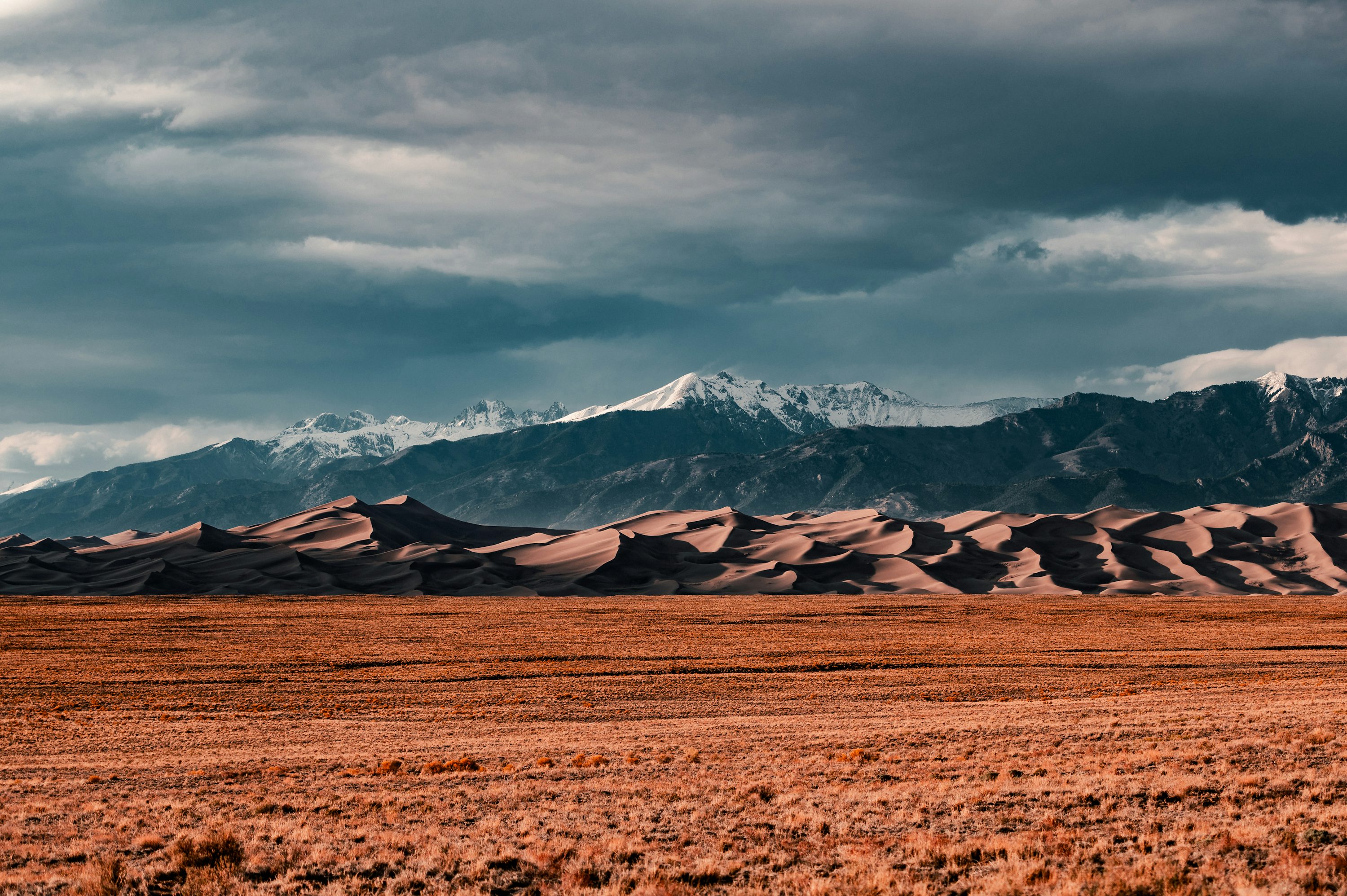 Great Sand Dunes Stormy Vista