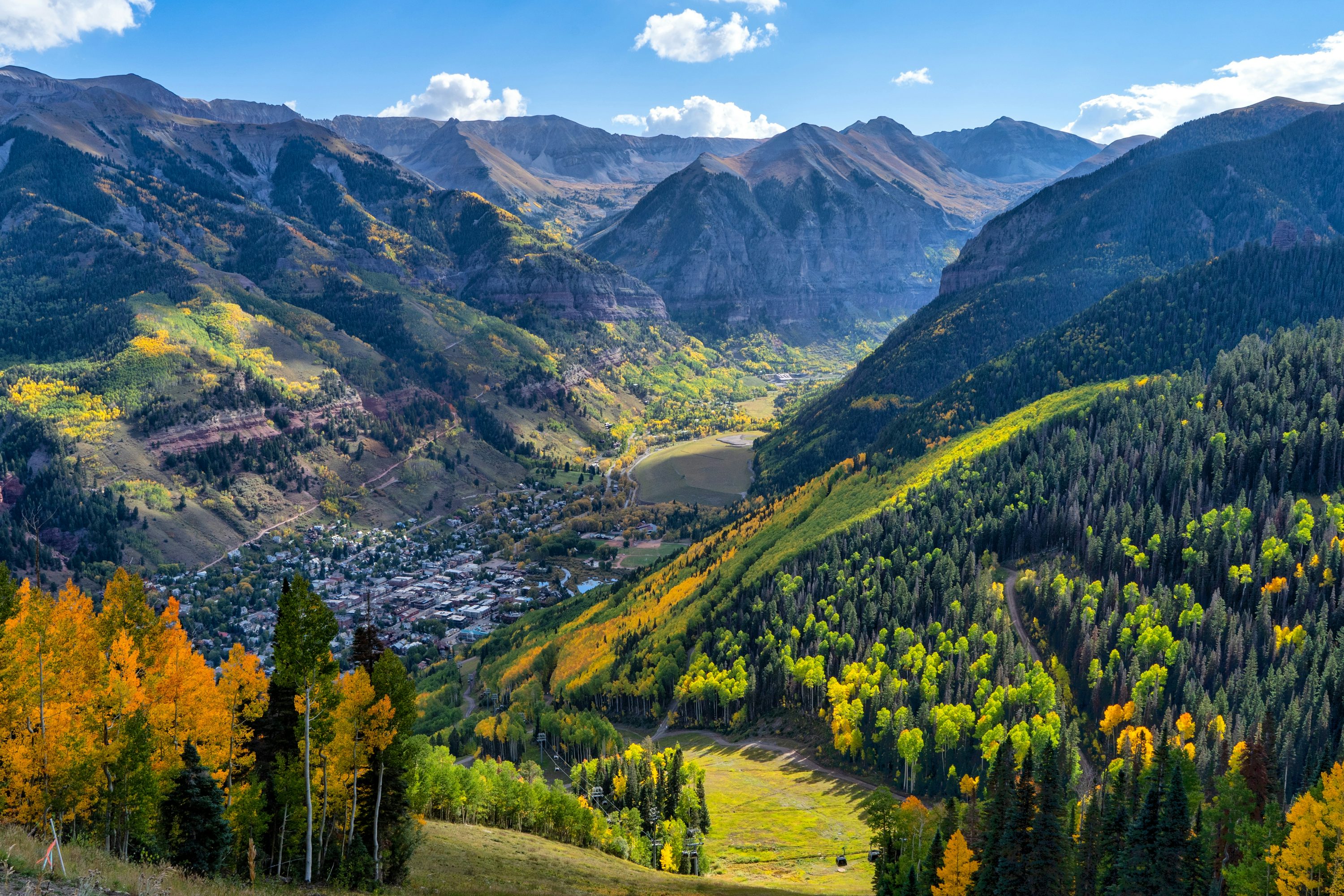 Telluride Valley Fall Colors