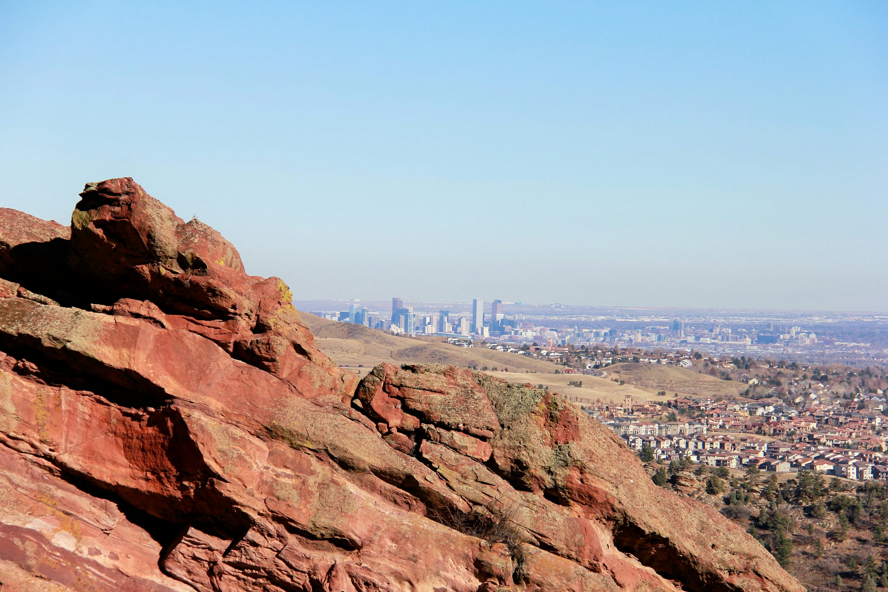 Red Rocks Park Denver Skyline