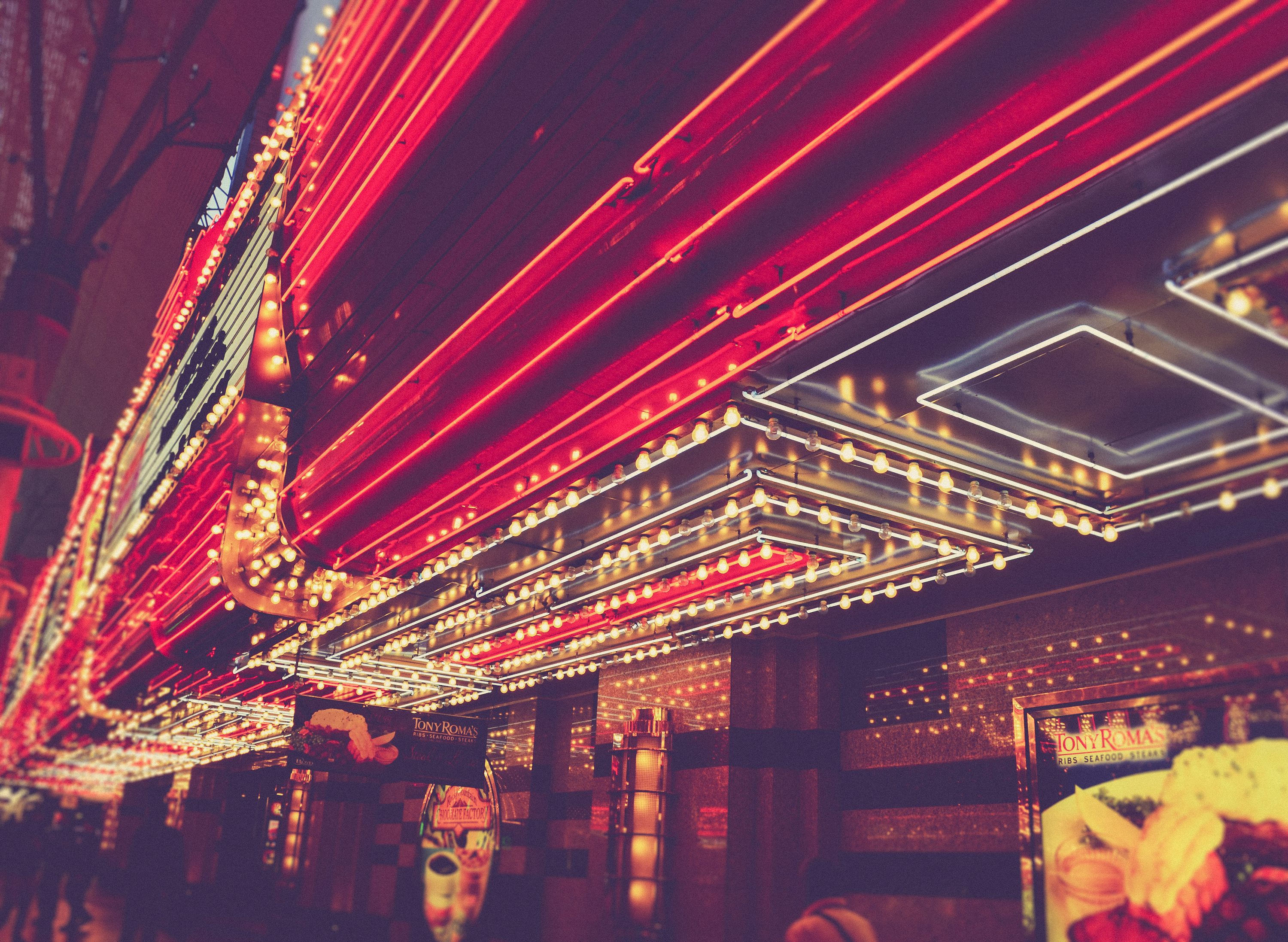 Fremont Street Casino Neon