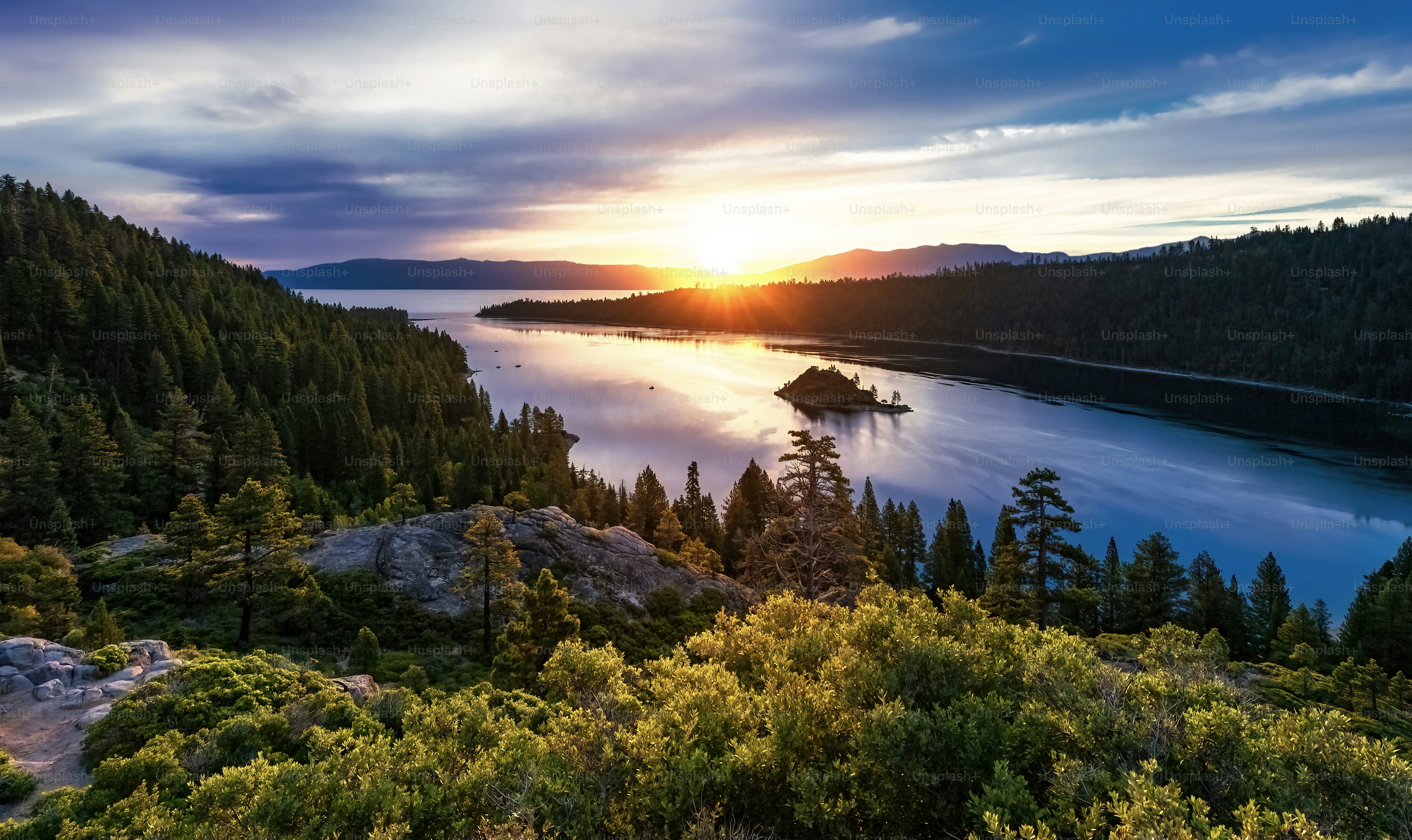 Lake Tahoe Emerald Bay Sunrise