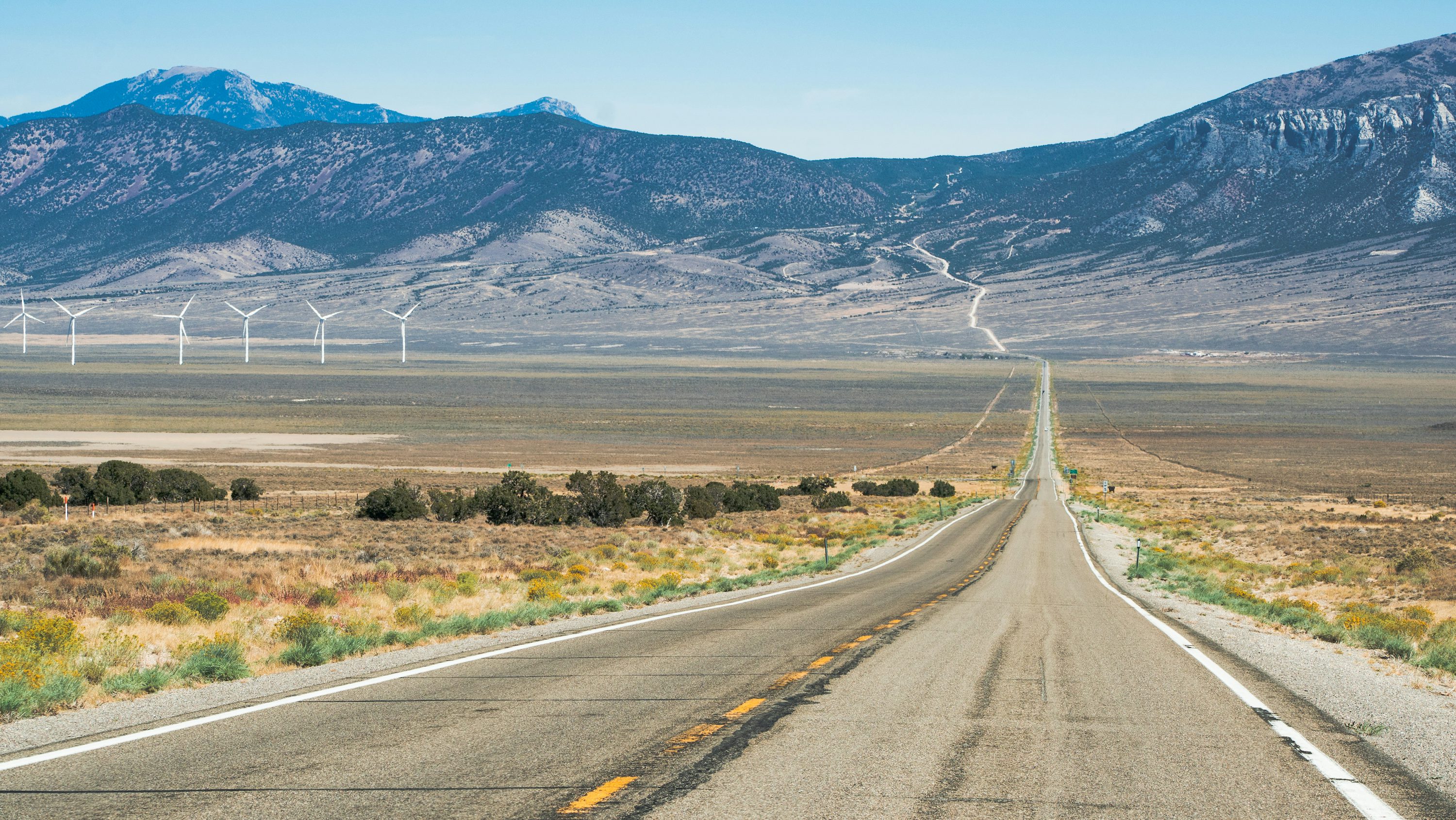 Nevada Highway 93 Wind Turbines